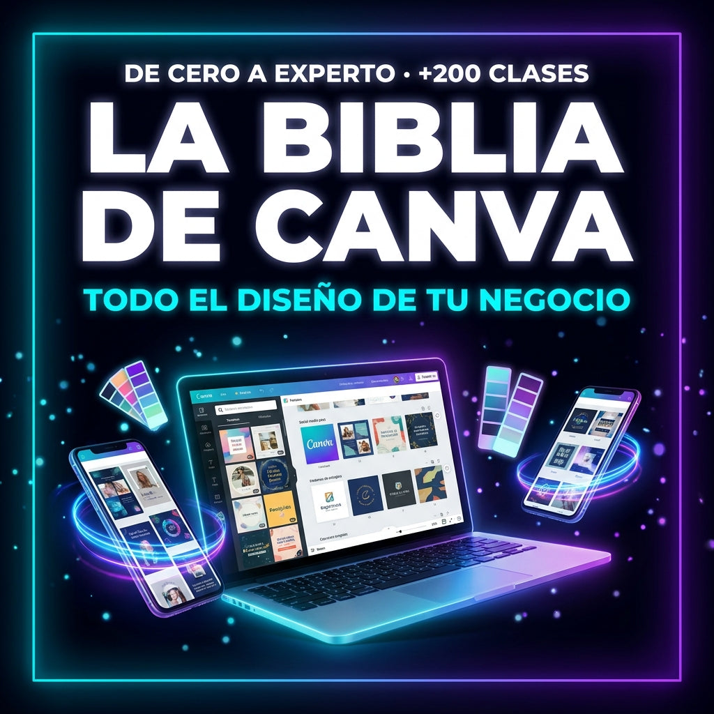 La Biblia de Canva + IA: Curso COMPLETO de Principiante a Avanzado