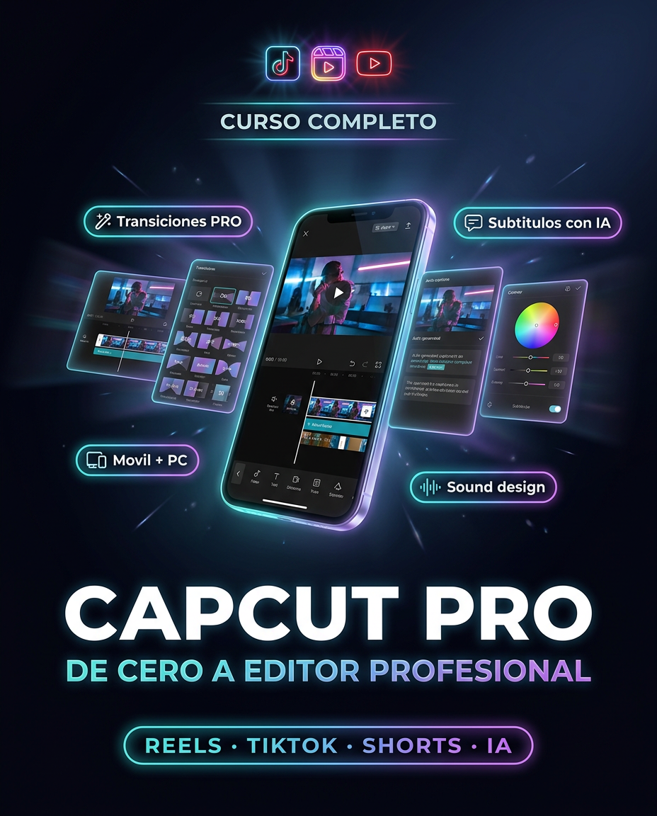CapCut Pro: De Cero a Editor Profesional