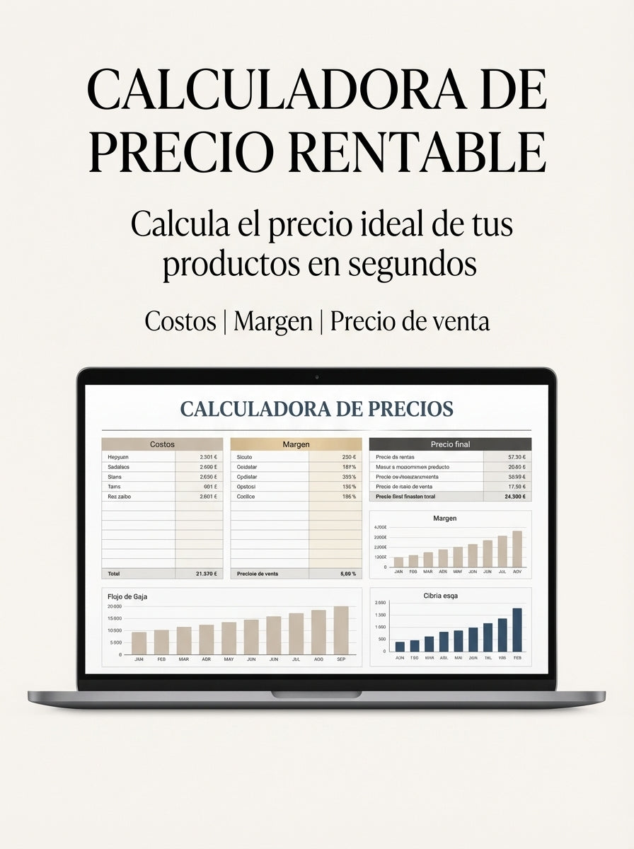 Calculadora de Precio Rentable - Calcula el precio idea de tus productos en SEGUNDOS